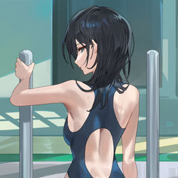 This is a pixiv picture whose title is Ishimi Yokoyama.