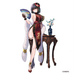 This is a pixiv picture whose title is 〈仕事イラスト〉 東洋の趣.