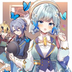 This is a pixiv picture whose title is 無題.