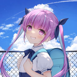 This is a pixiv picture whose title is ろりあくあ.