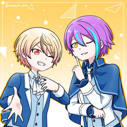 This is a pixiv picture whose title is ローソンコラボ記念イラスト.