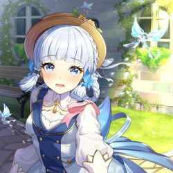 This is a pixiv picture whose title is 綾華ちゃんスキン.