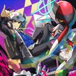 This is a pixiv picture whose title is ポケットモンスターSV　スター団あく組　ピーニャ.