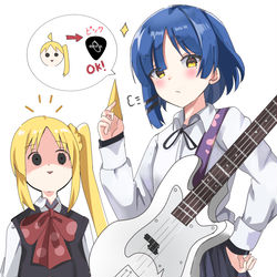 This is a pixiv picture whose title is Nijika's pick.