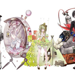 This is a pixiv picture whose title is TRPG自探索者のらくがきまとめ.