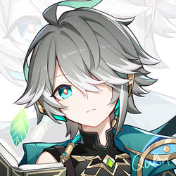 This is a pixiv picture whose title is 艾尔海森.