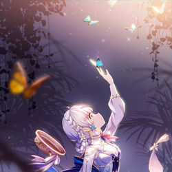 This is a pixiv picture whose title is 🦋.