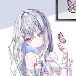 This is a pixiv picture whose title is 🦋.
