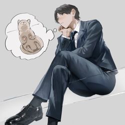 This is a pixiv picture whose title is 💡.
