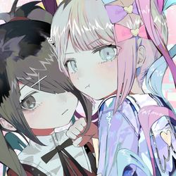 This is a pixiv picture whose title is NEEDY GIRL OVERDOSE.