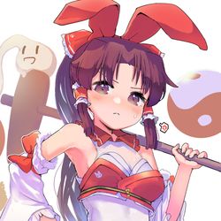 This is a pixiv picture whose title is 霊夢っち2023🐇.
