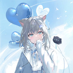 This is a pixiv picture whose title is ♡.