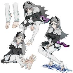This is a pixiv picture whose title is 脚趾很长的黎伯利.