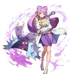 This is a pixiv picture whose title is ミモザ先生＆ドヒドイデ.