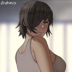 This is a pixiv picture whose title is Himeno.