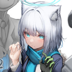 This is a pixiv picture whose title is シロコ.