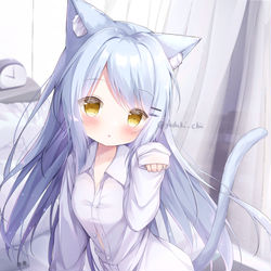This is a pixiv picture whose title is シャツ借りるね？.