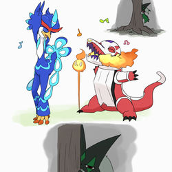 This is a pixiv picture whose title is 仲間に入れてほしい.