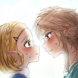 This is a pixiv picture whose title is ハイラル復興のためにがんばるリンゼル.