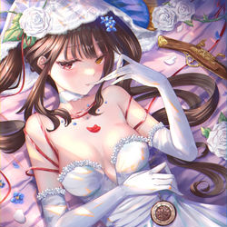 This is a pixiv picture whose title is 👰👰👰.