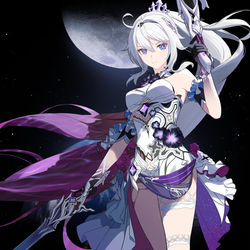 This is a pixiv picture whose title is 終焉の律者.