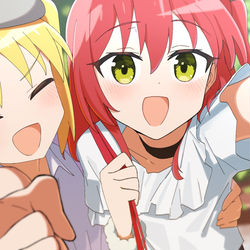This is a pixiv picture whose title is 明るいコンビ好き.
