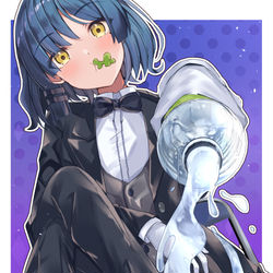 This is a pixiv picture whose title is 自分で取りに来て。.