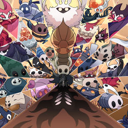 This is a pixiv picture whose title is Hollow Knight詰め合わセット②.