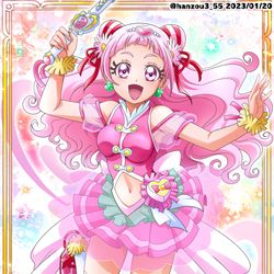 This is a pixiv picture whose title is キュアエール生誕祭2023.