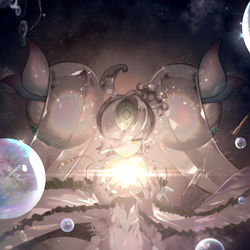 This is a pixiv picture whose title is 泡.
