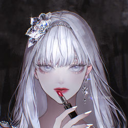 This is a pixiv picture whose title is rouge.