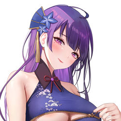 This is a pixiv picture whose title is zipper.