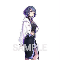 This is a pixiv picture whose title is 『にじさんじ』小清水 透 キービジュアル.