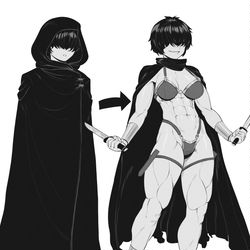 This is a pixiv picture whose title is Muscle reveal.
