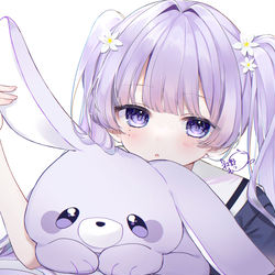 This is a pixiv picture whose title is 💜.