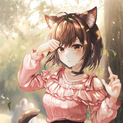 This is a pixiv picture whose title is えななん🐱.