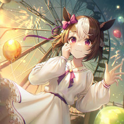 This is a pixiv picture whose title is スペシャルウィーク🎡.