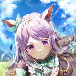 This is a pixiv picture whose title is メジロマックイーン.