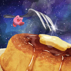 This is a pixiv picture whose title is パンケーキ.