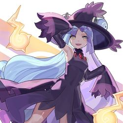 This is a pixiv picture whose title is ムウマージコスナンジャモ.