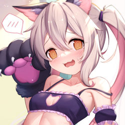 This is a pixiv picture whose title is ニャ...💦.