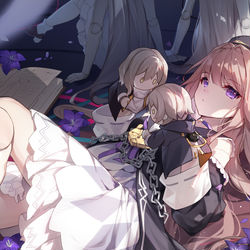 This is a pixiv picture whose title is 黑塔.