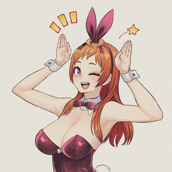 This is a pixiv picture whose title is バニーガールにくる.