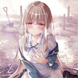 This is a pixiv picture whose title is 真面目な委員長タイプの彼女.