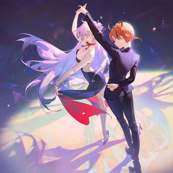This is a pixiv picture whose title is Last dance.