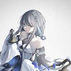 This is a pixiv picture whose title is 旧友.