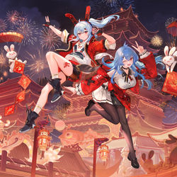 This is a pixiv picture whose title is New year!.