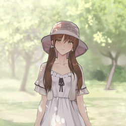 This is a pixiv picture whose title is 雨萱.