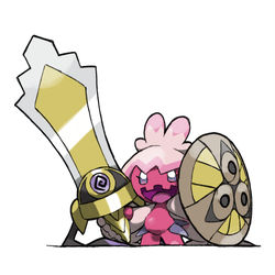 This is a pixiv picture whose title is Swordsman Tinkaton.
