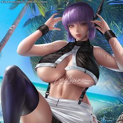 This is a pixiv picture whose title is [DOA] Ayane(intimate costume).